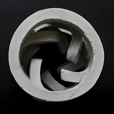 Керамические кольца Палля, 50x50x5 мм, Ceramic Pall Ring — SP-Teploobmen