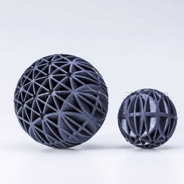 Биошар со спонжем, 56 мм, Operating pore Bio Ball — SP-Teploobmen