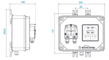 Блок дозирования по таймеру BIOCL.CONTROL-B 2-2 230V Сантопрен — SP-Teploobmen