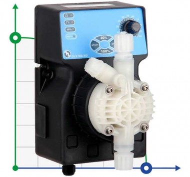 Pompa dozująca DLX MA/AD 1504 230V/240V CP-PVDF — SP-Teploobmen