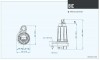 Dreno BIC 50-2/150 T submersible pump with two-channel impeller фото 4 — SP-Teploobmen