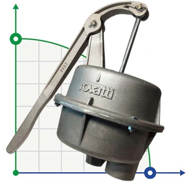 Ручная помпа ROVATTI для удаления воздуха из линии всасывания насоса от ВОМ PRIMING PUMP -PAM — SP-Teploobmen