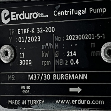 Насос для горячего масла BTKF-K 32-200 (3000) без двигателя — SP-Teploobmen