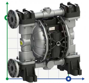 Pompa membranowa PHOENIX P120 ALU EPDM do farb, 120 l/min — SP-Teploobmen