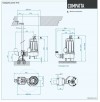 Submersible pump Dreno COMPATTA 55, T/G with Vortex impeller фото 2 — SP-Teploobmen