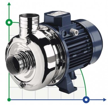 Центробежный насос EBARA DWO/I 300, 380V с открытым рабочим колесом — SP-Teploobmen