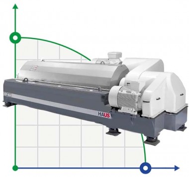 HAUS DDE 8242 декантерная центрифуга для разделения — SP-Teploobmen