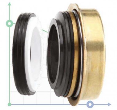 Уплотнения помпы R-6BG 25, SIC/SIC, NBR, 304 — SP-Teploobmen