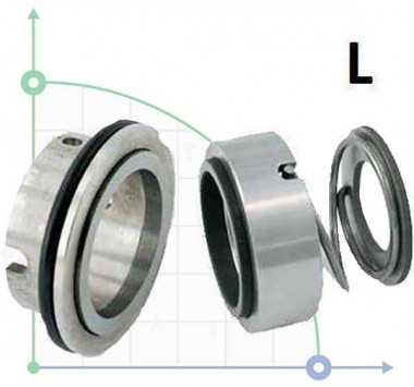 Уплотнение механическое насоса FRISTAM R-FR 35, L, SIC/SIC, EPDM, 304 — SP-Teploobmen