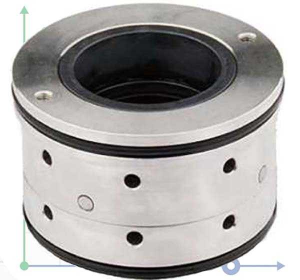 Mechanical seal EMU R-TSWE 60, SIC/SIC/SIC/SIC, VITON, 304 фото 1 — SP-Teploobmen