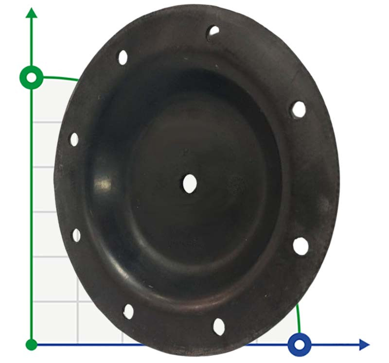 Membran HYTREL, Pumpe MIDGETBOX фото 1 — SP-Teploobmen