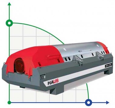 HAUS DDI 4043 декантерная центрифуга для масла — SP-Teploobmen