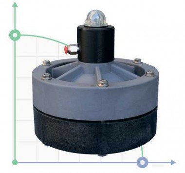 Демпфер пульсаций EQUAFLUX 100 PVDF V — SP-Teploobmen