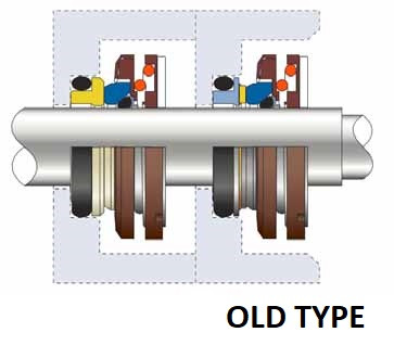 Механическое уплотнение насоса FLYGT R-FL.XA 35, L, TC/TC, VITON, 304 — SP-Teploobmen