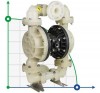 Pneumatyczna pompa membranowa DP 15 PB/S - PP/S фото 1 — SP-Teploobmen