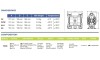 Пневматический мембранный насос PHOENIX P30 PP HYTREL+PTFE/NBR, 35 л/мин для щелочи фото 3 — SP-Teploobmen