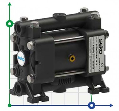 Пневматический мембранный насос SEKO Duotek AF7 PVDF — SP-Teploobmen