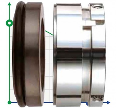 Уплотнение Grundfos Sarlin R-706SS 65, SIC/SIC, VITON, 304 — SP-Teploobmen