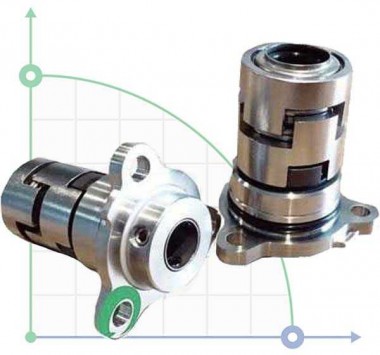 Уплотнение картриджного типа R-706A 16, SIC/SIC, VITON, 304 — SP-Teploobmen