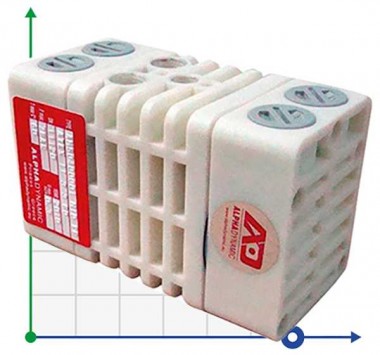 MINI005-P-NT-P-Y насос пневматический мембранный — SP-Teploobmen