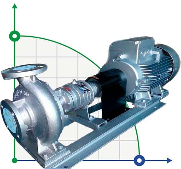 Hot oil pump BTKF-K 50-160, 7,5kW (3000) фото 1 — SP-Teploobmen