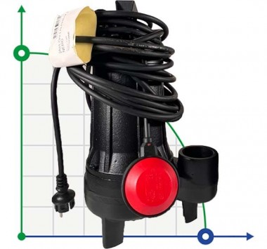 Погружной насос ALPHA V22 M/G Dreno Pompe промышленных стоков — SP-Teploobmen