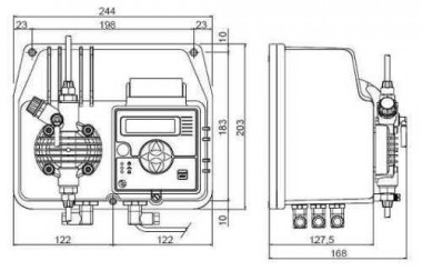 Насос-дозатор PDE BT MA/M 10-10 230V PVDF — SP-Teploobmen