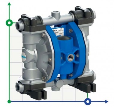 Пневматический мембранный насос SEKO Duotek AF65 ALU — SP-Teploobmen
