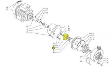 Uszczelnienia kołnierzowe dla pomp PP MB 140 (TL) — SP-Teploobmen