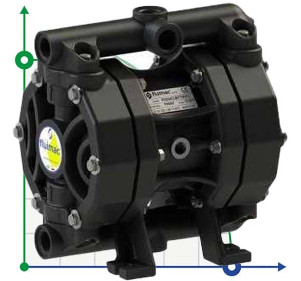 PHOENIX P50 PVDF ATEX pompa membranowa pneumatyczna фото 1 — SP-Teploobmen