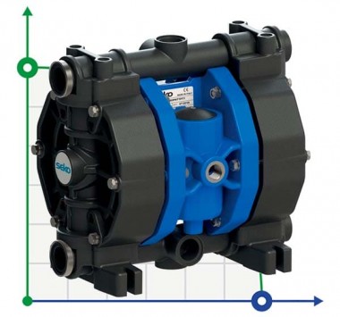 Пневматический мембранный насос SEKO Duotek AF100 PP — SP-Teploobmen