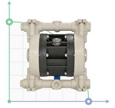 Pneumatyczna pompa membranowa BOXER 50 PP IB50-P-MTTPN-- — SP-Teploobmen