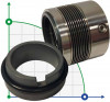 Уплотнения с металлическим сильфоном R-680 50, SIC/SIC, VITON, AM350/316 фото 4 — SP-Teploobmen