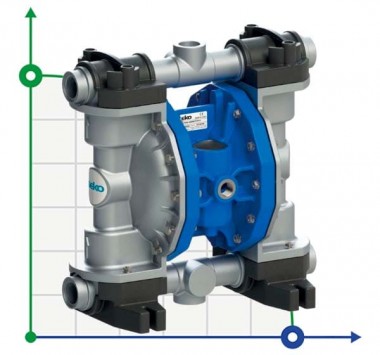 Пневматический мембранный насос SEKO Duotek AF160 ALU — SP-Teploobmen