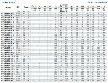 Pumpe für Alkohol Edelstahl BVS 32-70-2, 15 kW, AISI 304, Ex — SP-Teploobmen