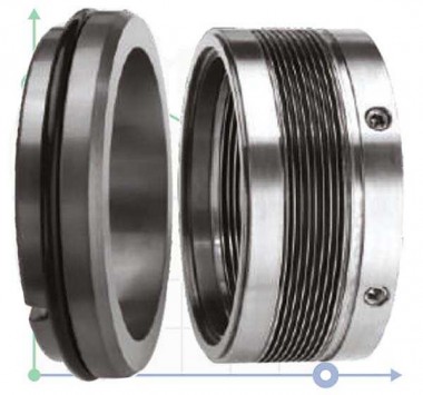 Уплотнения с металлическим сильфоном R-MFL85N 55, CAR/SIC, VITON, 316, G9 — SP-Teploobmen