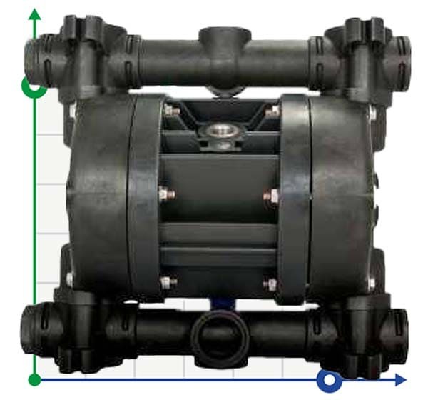 Druckluft-Membranpumpe BOXER 81 IB81 PVDF-FC-HTTFT-- фото 1 — SP-Teploobmen