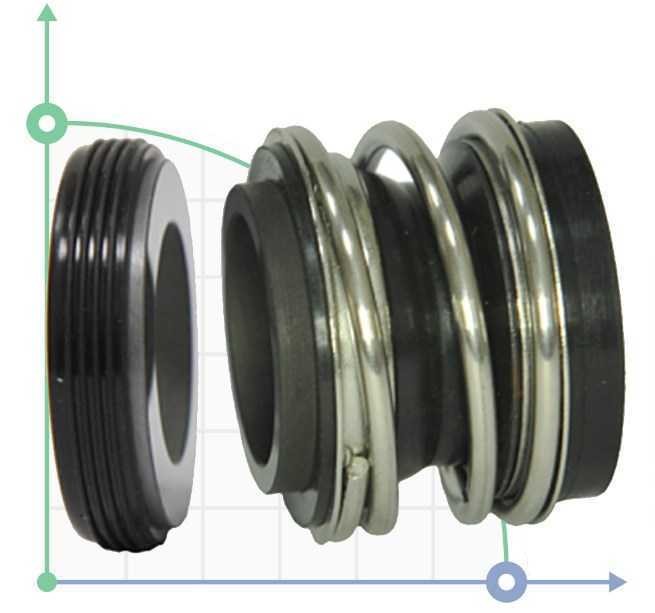 Uszczelnienie pompy R-MG1S20 34, CAR/CER, EPDM, 304, G50 фото 1 — SP-Teploobmen