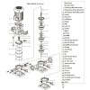 CDLF 1-130, AISI 316 насос питательный для парового котла фото 5 — SP-Teploobmen