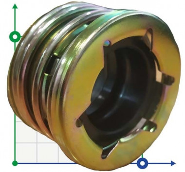 Уплотнение вала компрессора R-J580 1.7/8, CAR/SIC, HNBR, A3/65Mn — SP-Teploobmen